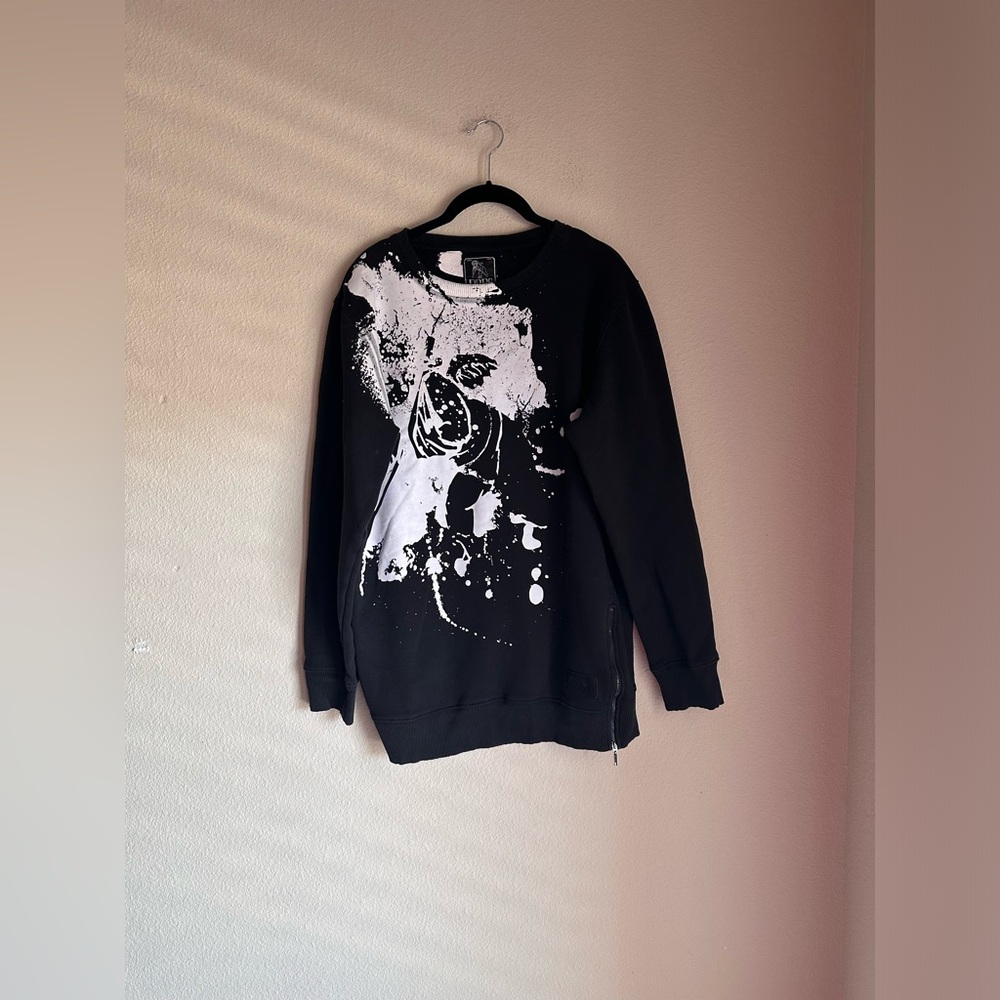 PRPS Good & Company Graphic Zipper Accent Sweatshirt